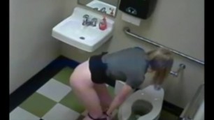 Sexy Business Woman Pees