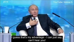 Putin Destroys Journalist