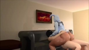 fortnite bunny brawler rides cock