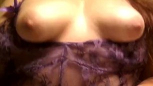 Cumming to look of my tits bouncing