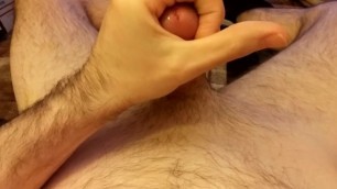 Jerking Off POV Before Covering Myself With Cum