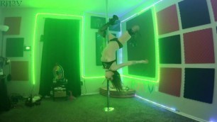 Rikki Jane Does a Pole Dance