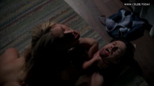 Anna Paquin - Blonde Girl Sex Scenes, Nude + Small Boobs - True Blood S03