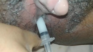 Bad Dargon Cum lube injection