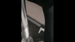 Pissing my pants under table at restaurant