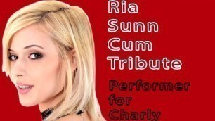 Ria Sunn Pornstar Cum Tribute(Cum on video - CoV)