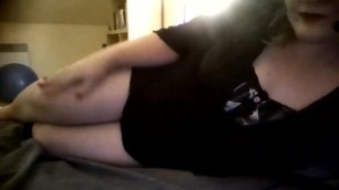 Drunk French BBW Carapuce31 Streaming Drinking Beer 2