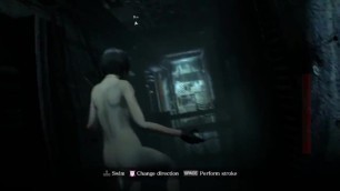 Underwater & Drowning Ada Wong Nude on Resident Evil 6 (C1-3)
