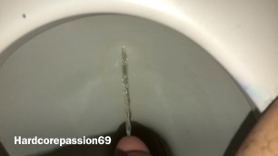 Pee in a Toilet