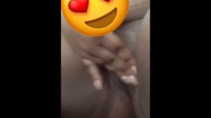 Playing with my EXTRA wet ass pussy