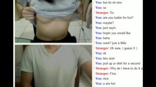 18+ Asian Omegle Show Nice Tits
