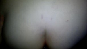 Fucking wife and cumming on her back