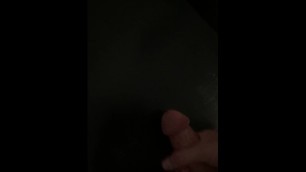 huge solo cumshot on dresser with big load