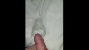 Cumming in a glass