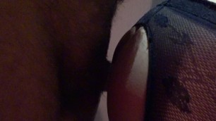 POV Husband fucks Doggy Style wife at night in a condom Part 1