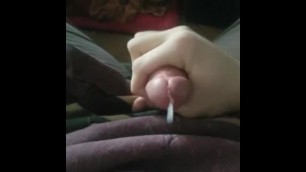 Hot guy with big dick cums