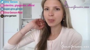 Gina Gerson talk for my fans