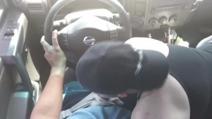 Married woman gives me head while Im at work and on the road(Short)