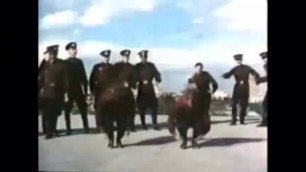 Soviet Army Dancing To Hard Bass