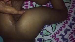 Fuckin Slim Ebony Pussy With Anal Attempt