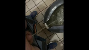 Pissing at a rest stop