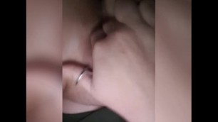 Girlfriend fingering orgasm