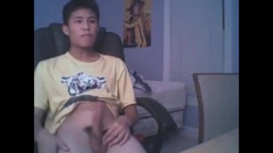 Asian boy show penis