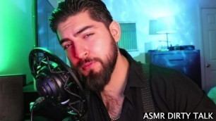 ASMR - DIRTY TALKING ROLE PLAY IN HIS SUSPENDERS & NICE SHIRT