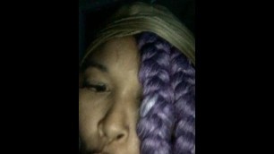 Purple head sucking dick