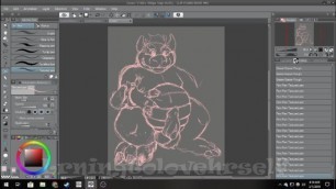 I'm drawing a fat fuck Bowser. Non Human dick on this sexy fuck
