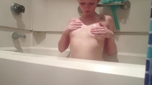 Bubble Bath with Teen Slut