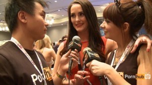 PornhubTV Bianca Breeze Interview at 2014 AVN Awards