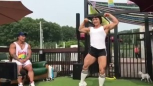 Korean FBB is so buff and thick