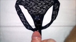 Cumming on my Aunts panties