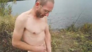 Russian Nude Dad Outside