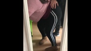 My Girlfriend shaking her ass on my dick
