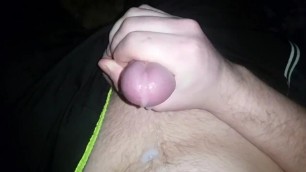 sperm on hand