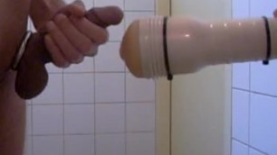 fleshlight cockring creampie