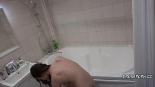 Czech Girl Keti in the shower - Hidden camera