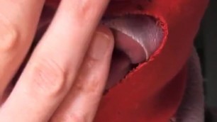 Deborah hand fetish sucking fingers and nails biting blowjob erotic asmr