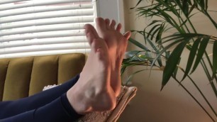 Very Cute Feet Scrunching For You Wrinkled Soles