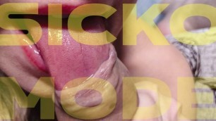 SICKO MODE - FINGERS & TONGUE INSIDE FORESKIN, SLOPPY BLOWJOB STRETCHING 4K