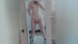 Boy mirror fap teaser