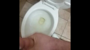 Part 1 Masturbating in public restroom