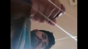 Arab man cumming a lot