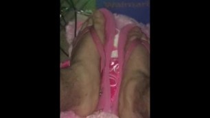 Pink Aloha flip flop!!! PUNISH teddy bear!!!!