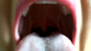 Giantess swallows gummy (1)