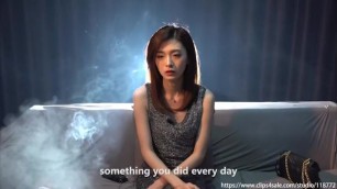 asia yiran- an very pretty and sexy girl love to smoking (including intervi