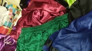 Satin Adidas Shorts Satin Playtime Jerk Off Huge Cumshot