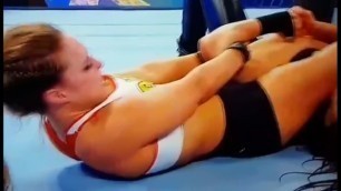 Ronda Rousey "Rowdy" nipple slip